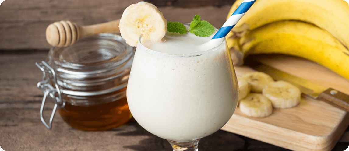 Banana honey smoothie