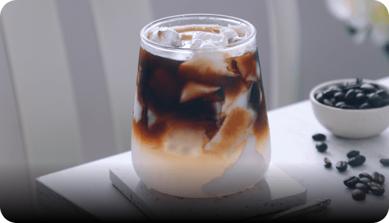 Iced Coconut Americano